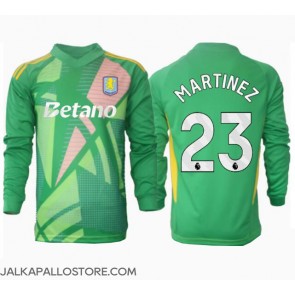 Aston Villa Emiliano Martinez #23 Maalivahti Kotipaita 2024-25 Pitkähihainen